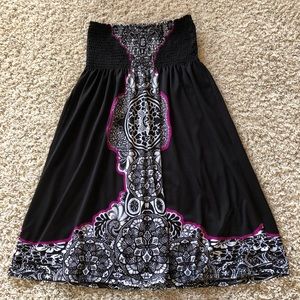 Maurices strapless dress